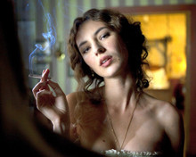 LOUISE BOURGOIN BUSTY SEXY LOW CUT TOP SMOKING PRINTS AND POSTERS 283251