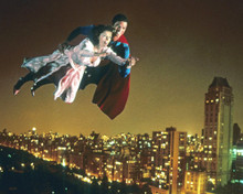 SUPERMAN CHRISTOPHER REEVE MARGOT KIDDER FLYING PRINTS AND POSTERS 283308