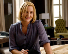 ABBIE CORNISH SMILING ON BED PRINTS AND POSTERS 283752