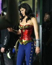 ADRIANNE PALICKI BUSTY CLEAVAGE IN COSTIME WONDER WOMAN PRINTS AND POSTERS 286015