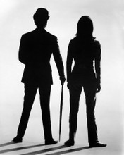 DIANA RIGG, PATRICK MACNEE THE AVENGERS SILHOUETTE CLASSIC PRINTS AND POSTERS 196669