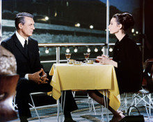 AUDREY HEPBURN CARY GRANT CHARADE DINING TOGETHER PRINTS AND POSTERS 288221