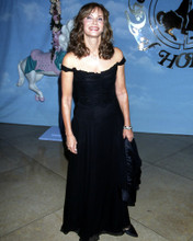 JACLYN SMITH CANDID IN ELEGANT BLACK DRESS PRINTS AND POSTERS 290220