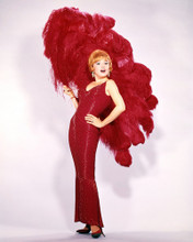 EDIE ADAMS RED DRESS FEATHERS SHOWGIRL COSTUME PRINTS AND POSTERS 290344