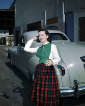 ANN BLYTH CANDID BY CLASSIC VINTAGE CAR PRINTS AND POSTERS 290390