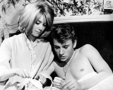 JOHNNY HALLYDAY BARECHESTED CATHERINE DENEUVE LES PARISIENNES PRINTS AND POSTERS 199156