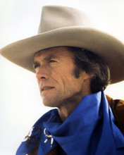 CLINT EASTWOOD BRONCO BILLY PROFILE PORTRAIT IN STETSON BLUE SCARF PRINTS AND POSTERS 290530