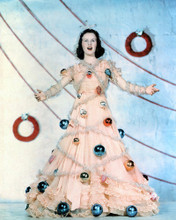 DEANNA DURBIN STRIKING POSE IN STUNNING DRESS WITH COLORED BALLS PRINTS AND POSTERS 291234