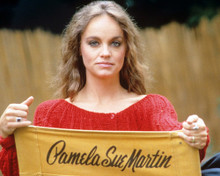 PAMELA SUE MARTIN ON DIRECTORS CHAIR PRINTS AND POSTERS 290945
