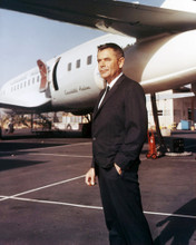 GLENN FORD BY AIRPLANE ON RUNWAY PRINTS AND POSTERS 290876
