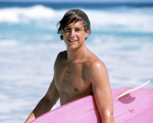 MATT ADLER NORTH SHORE HOLDING SURFBOARD BARECHESTED HUNK PRINTS AND POSTERS 291003