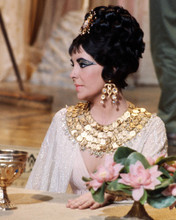 ELIZABETH TAYLOR CLEOPATRA BEAUTIFUL PROFILE RARE IMAGE IN COSTUME PRINTS AND POSTERS 291527