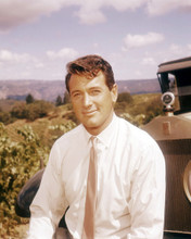 ROCK HUDSON IN SHIRT AND TIE BY CLASSIC CAR PRINTS AND POSTERS 291137