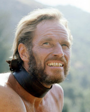 CHARLTON HESTON PLANET OF THE APES BARECHESTED WEARING NECK COLLAR PRINTS AND POSTERS 291181