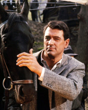 ROCK HUDSON BY HORSE FROM BLINDFOLD PRINTS AND POSTERS 291226