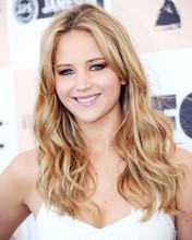 JENNIFER LAWRENCE LOVELY SMILING PORTRAIT IN WHITE TOP PRINTS AND POSTERS 291271