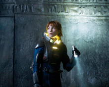 NOOMI RAPACE HOLDING FLASHLIGHT PROMETHEUS PRINTS AND POSTERS 291294