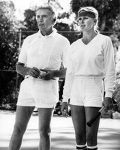 LINDA EVANS JOHN FORSYTHE DYNASTY TENNIS OUTFITS PRINTS AND POSTERS 199494