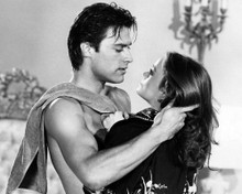 JOHN JAMES BARECHESTED EMBRACING PAMELA SUE MARTIN DYNASTY PRINTS AND POSTERS 199563