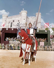 CHARLTON HESTON EL CID JOUSTING POLE ON HORSE CASTLE CLASSIC POSE PRINTS AND POSTERS 291419