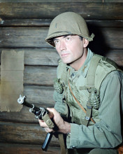 GREGORY PECK PORK CHOP HILL HOLDING RIFLE GREAT COLOR IMAGE PRINTS AND POSTERS 291394