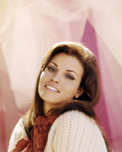 RAQUEL WELCH SMILING LOVELY IMAGE IN WHITE KNIT SWEATER PRINTS AND POSTERS 291406