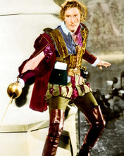 ERROL FLYNN CAPTAIN BLOOD COLORIZED IMAGE RARE WITH SWORD CLASSIC PRINTS AND POSTERS 292371