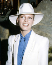 CHERYL LADD STRIKING ELEGANT SMILING CANDID IMAGE IN FEDORA HAT SUIT PRINTS AND POSTERS 292049