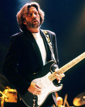 ERIC CLAPTON MOODY CONCERT PHOTO PLAYING GUITAR DARK JACKET PRINTS AND POSTERS 292094