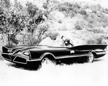ADAM WEST BATMAN FULL POSE OF CLASSIC BATMOBILE VINTAGE CAR PRINTS AND POSTERS 199957