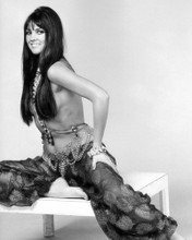 CAROLINE MUNRO STUNNING TOPLESS STUDIO PIN UP HAIR OVER CHEST SEXY PRINTS AND POSTERS 199960
