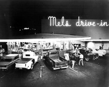 AMERICAN GRAFFITI CLASSIC HOT ROD CARS PICKUPS MELS DRIVE-IN DINER PRINTS AND POSTERS 199984