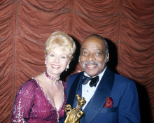 DEBBIE REYNOLDS CANDID SMILING PORTRAIT WITH COUNT BASIE PHOTO PRINTS AND POSTERS 292219