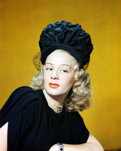 BETTY HUTTON STRIKING STUDIO POSE IN BLACK HAT PRINTS AND POSTERS 292272
