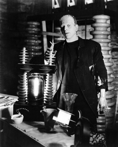 Picture of Boris Karloff in Frankenstein