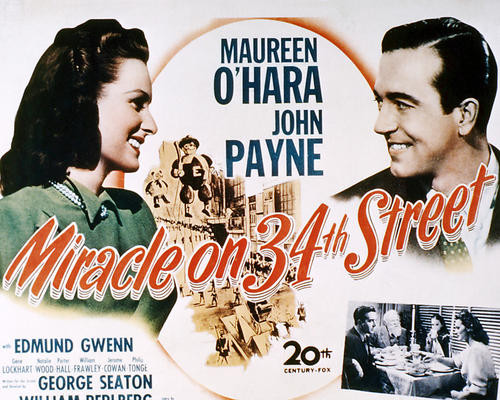 Picture of Maureen O'Hara in Miracle on 34th Street