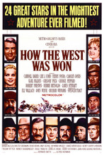 HOW THE WEST WAS WON (1962) POSTER PRINT 295287