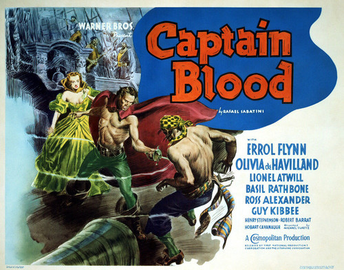 Poster Print of Captain Blood