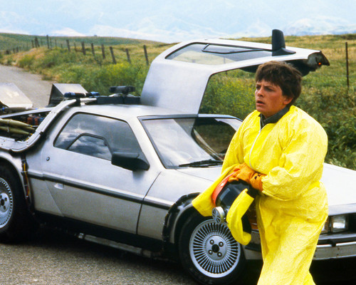 Picture of Michael J. Fox in Back to the Future