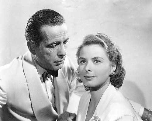 New 11x14 Photo Humphrey Bogart and Ingrid Bergman in "Casablanca" 