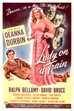 LADY ON A TRAIN POSTER PRINT 297043