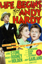 LIFE BEGINS FOR ANDY HARDY POSTER PRINT 297088