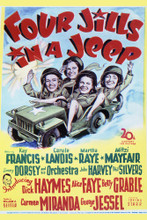 FOUR JILLS IN A JEEP POSTER PRINT 297111