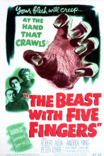 THE BEAST WITH FIVE FINGERS POSTER PRINT 297121