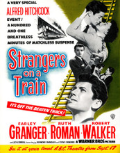 Poster Print of Strangers on a Train