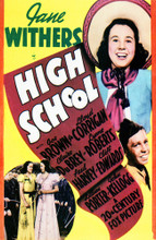Poster Print of High School