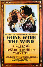 Poster Print of Gone with the Wind