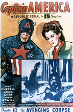 Poster Print of Captain America