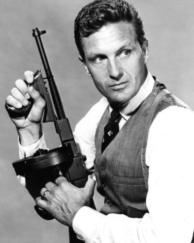 Picture of Robert Stack in The Untouchables