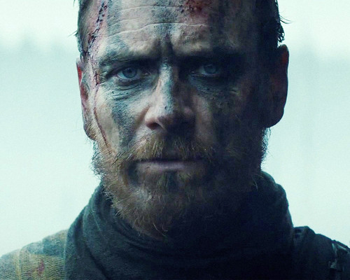 Picture of Michael Fassbender in Macbeth